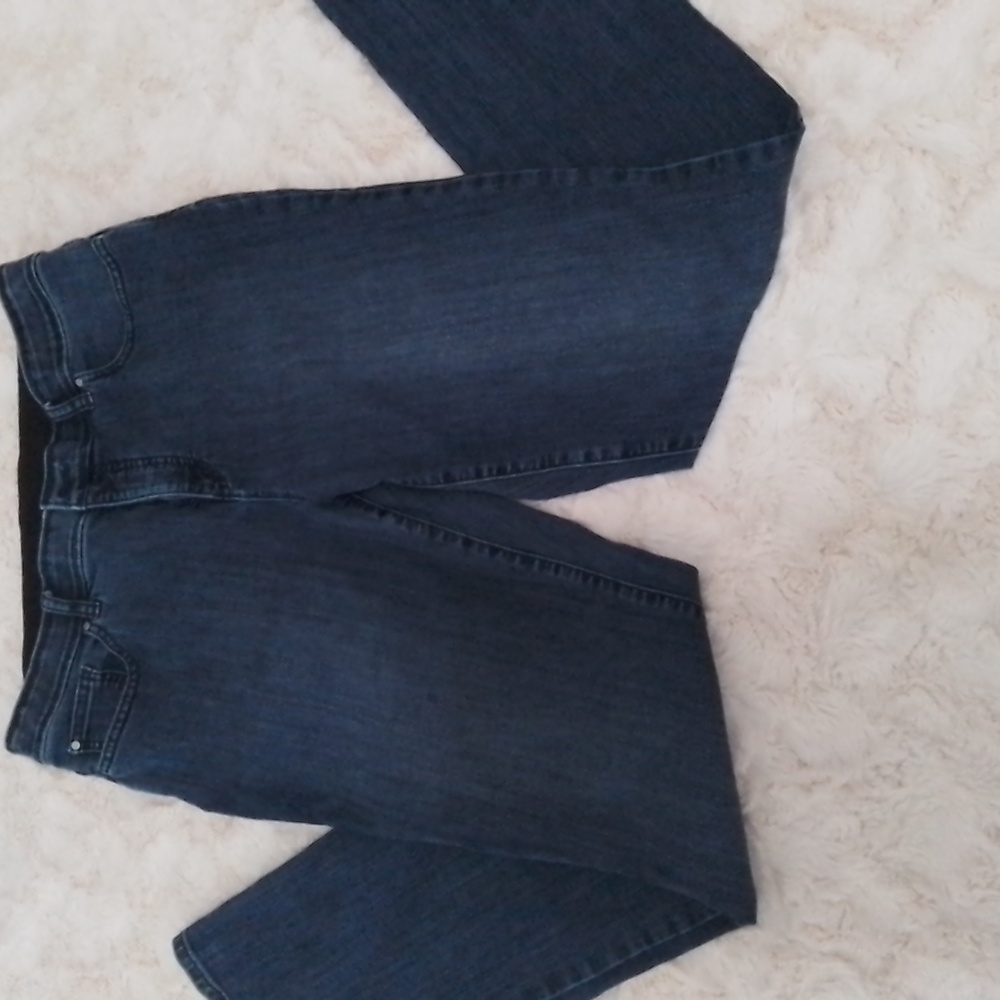 Chico's Dark Blue Straight Leg Jeans